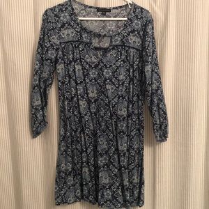 American eagle floral shift dress